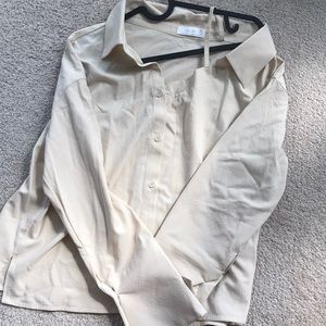 Oak and Fort off shoulder top